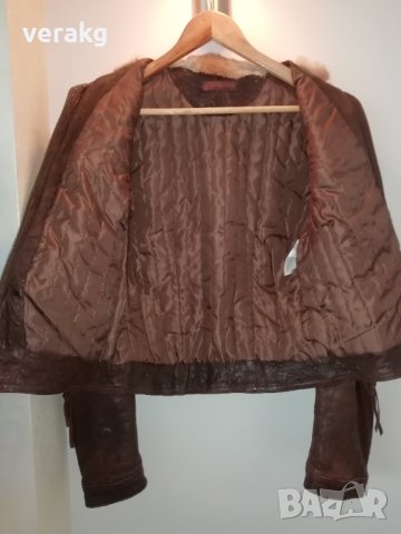 Кожено яке естествена кожа, снимка 3 - Якета - 35014608