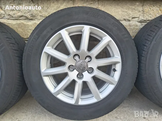 5x112 - 16 цола 5х112 5 x 112 audi оригинални 225 55 16 Lassa, снимка 5 - Гуми и джанти - 49424385