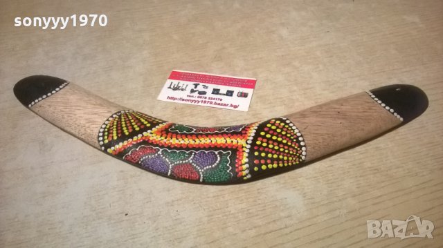 бумеранг-ретро колекция 40х6см-внос швеицария, снимка 5 - Колекции - 28147128