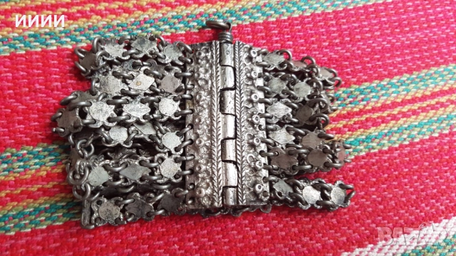 Сребърна гривна верижка 