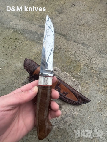 Ръчно изработен ловен нож, снимка 5 - Ножове - 53435242