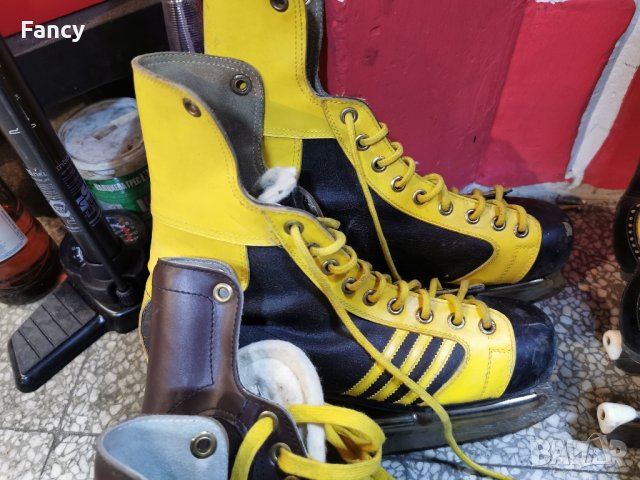 Стари кънки за хокей Adidas , снимка 4 - Зимни спортове - 43105411
