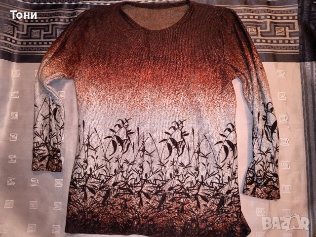 Термо блуза в свежи цветове , снимка 1 - Блузи с дълъг ръкав и пуловери - 43770525