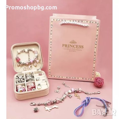 ПРОМОЦИЯ! Комплект за изработка на бижута Kruzzel, 60 части + включена кутия и подаръчна торбичка, снимка 2 - Други - 43001060