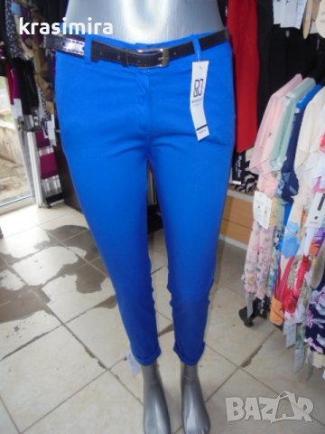 нови панталони в синьо-S,2ХЛ, снимка 3 - Панталони - 39973433