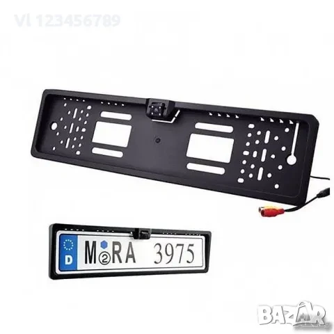 Камера за задно виждане с рамка за номера с 4LED нощен режим XH701, снимка 2 - Аксесоари и консумативи - 50749194