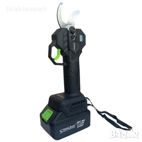 2в1 Акумулаторна Лозарска Ножица и Трион с Омасляване 36V 8AH STAHLMAYER, снимка 5 - Други инструменти - 49976142