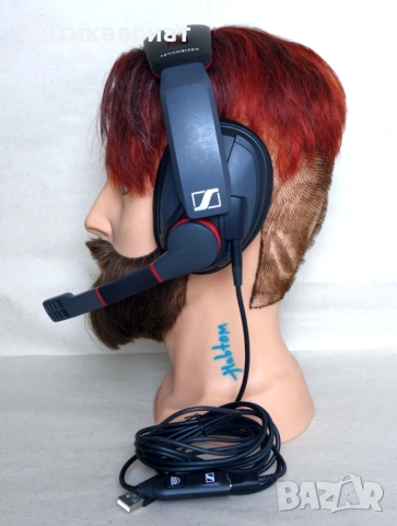 Топ геймърски слушалки Sennheiser GSP 350 с Dolby Surround 7.1, снимка 4 - Слушалки за компютър - 51572004