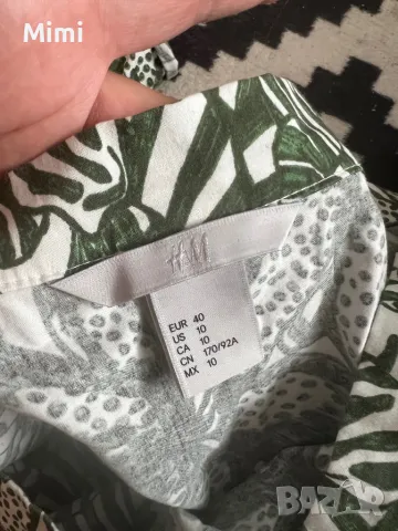 Н&M Рокля с голи рамене , снимка 10 - Рокли - 50415077