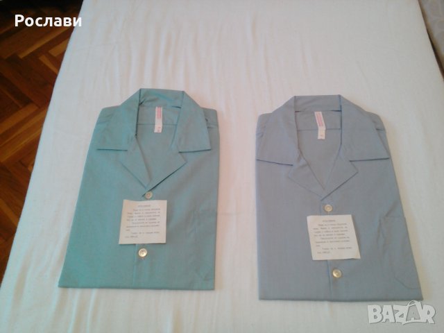 057. Мъжки ризи с къс ръкав по номера и цветове по 2 лв броя, снимка 6 - Ризи - 35586060