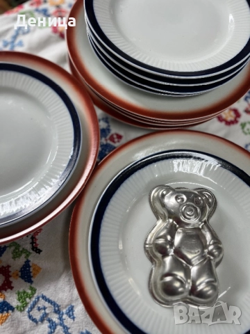 Едни различни чинии на Китка  Според мен си пастват чудесно , снимка 5 - Чинии - 52668749