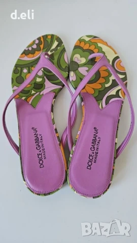 Dolce&Gabbana Original Size 37 Кожени чехли