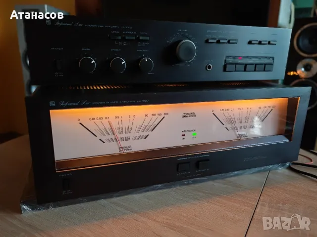 Han-Tor Professional line усилвател LA-1200 и предусилвател LA-1000 stereo 2x200W 4 Ohm , снимка 15 - Ресийвъри, усилватели, смесителни пултове - 48759311