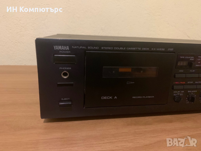 Продавам двукасетъчен дек Yamaha KX-W232, снимка 3 - Декове - 44910546