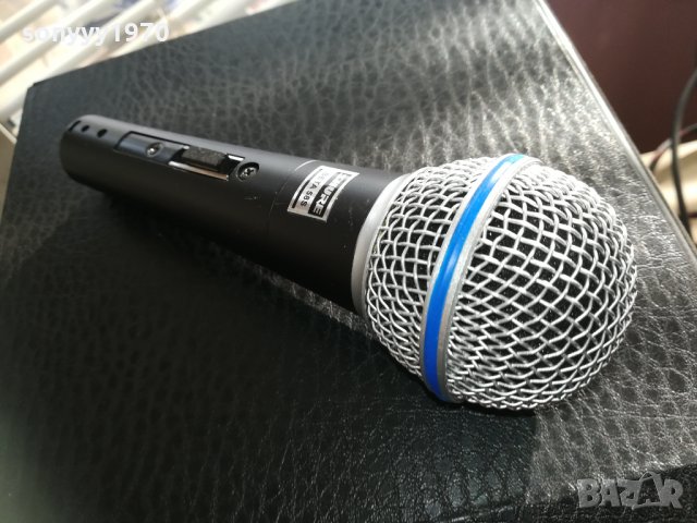 shure beta sm58s-profi microphone-внос швеицария 2803211805, снимка 1 - Микрофони - 32335667