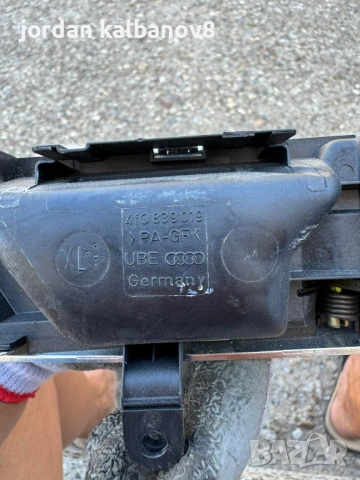 Вътрешна дръжка за отваряне на задна лява врата на Ауди А6 Audi A6 4F 6C 4f0839019 само за 10Eur., снимка 3 - Части - 53129856