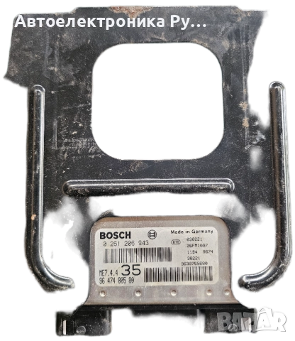 Компютър двигател за Peugeot 307, 1.6, 16V, 0261206943, 0 261 206 943, 96 474 805 80, 9647480580