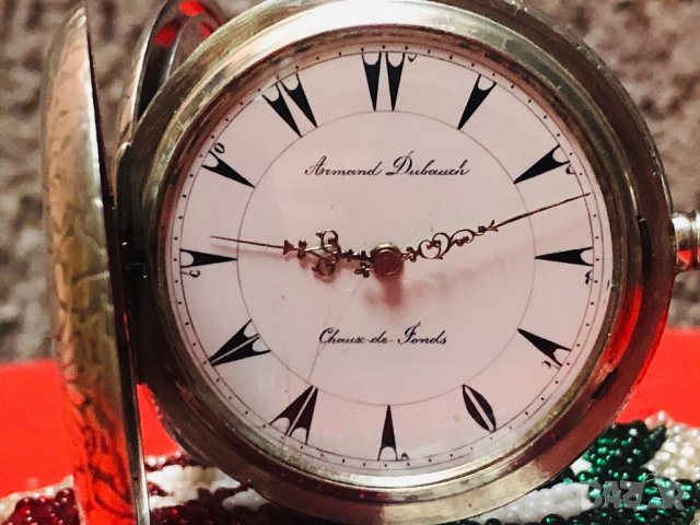 Джобен часовник Османски сребърен джобен часовник от края на 19-ти в., снимка 8 - Джобни - 27215490