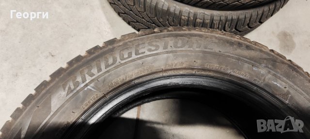 2бр.зимни гуми 225/55/17 Bridgestone, снимка 3 - Гуми и джанти - 43365116