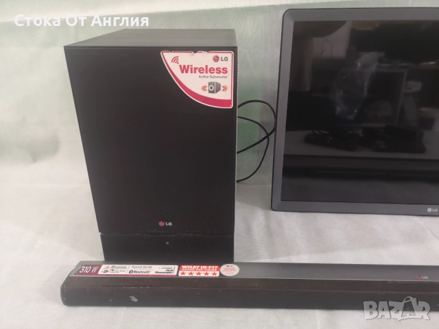 Телевизор и саундбар - LG 28 inch / smart / сет 4, снимка 4 - Телевизори - 51295214