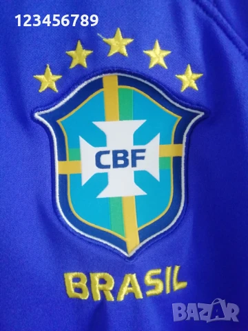 Brazil Nike нова оригинална тениска фланелка футболна Бразилия размер L, снимка 7 - Тениски - 51058572