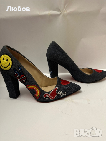 Дамски обувки 39 номер, снимка 2 - Дамски обувки на ток - 44914122