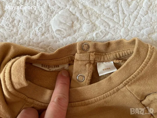 Бебешки комплект 62/68 размер Lupilu, снимка 3 - Комплекти за бебе - 49728522