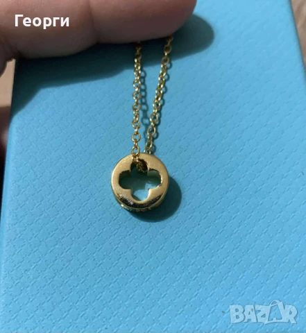 Louis Vuitton оригинално колие с диаманти 