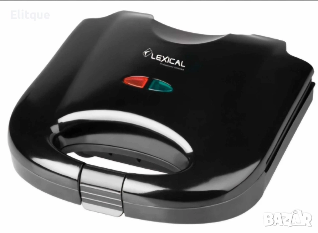 Грил преса LEXICAL LSM-2513,750W,незалепващи плочи, снимка 3 - Тостери - 52870903