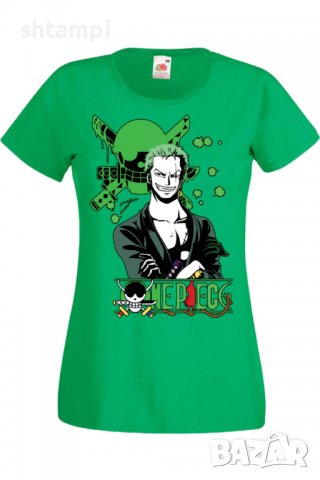 Дамска тениска One Piece Roronoa Zoro 03,Анимация,игра,Празник,Повод., снимка 7 - Тениски - 38073659