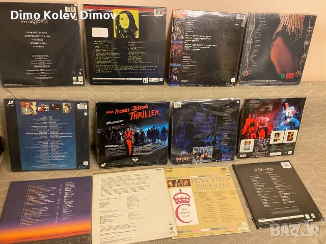 Laserdisc Лазердиск колекция Музика Pop, снимка 5 - Други музикални жанрове - 43017480