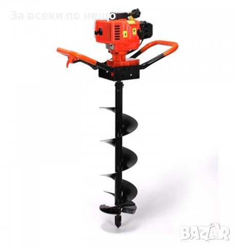 Немски бензинов моторен свредел Adeytos 52 к.с.  с двутактово охлаждане, снимка 11 - Градинска техника - 39325466