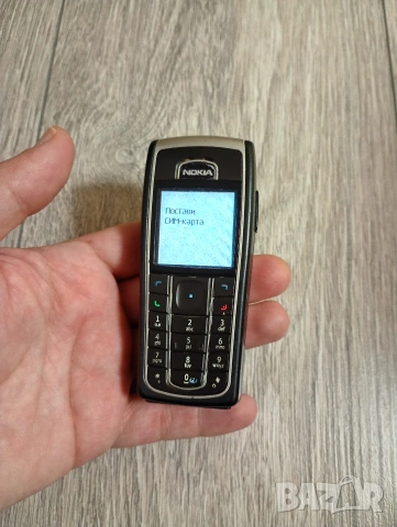 Nokia 6230 Black БГ меню