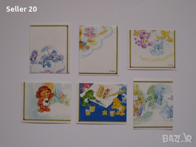 Картинки стикери Панини Panini от 80-те години, снимка 7 - Колекции - 52035236