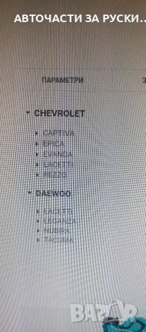 Кабели свещи кт нови DAEWOO, снимка 2 - Части - 43820667