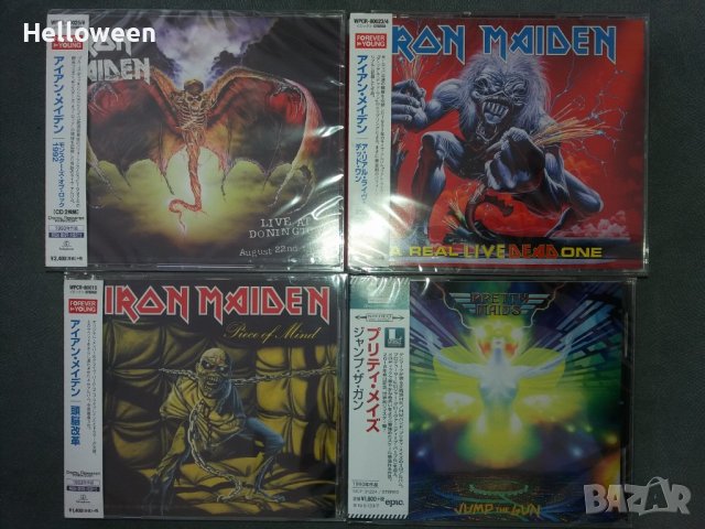 Японски CD,Japan CD-Iron Maiden,Metallica,Gary Moore,Accept 