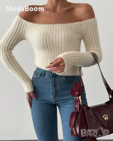 Дамски пуловери / различни цветове , снимка 3 - Блузи с дълъг ръкав и пуловери - 48188276