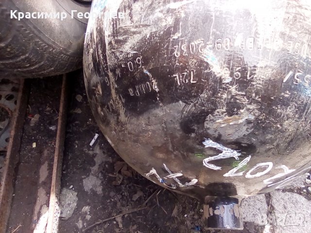 Нови бутилки 53,2 литра и 72 литра за метан, снимка 2 - Части - 32667450