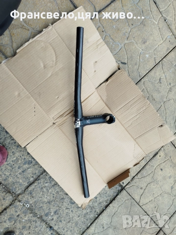 Кормило 31.8 карбон с лапа за стержен 28.6 за велосипед колело , снимка 4 - Части за велосипеди - 52465280