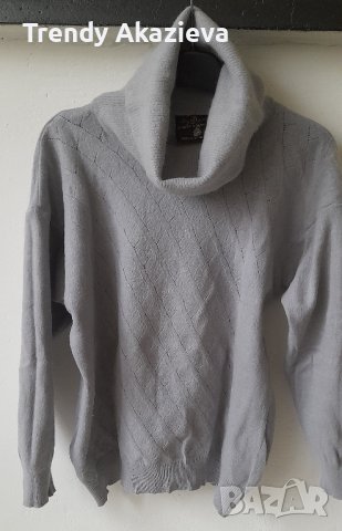 Дамски топъл пуловер от ангора, снимка 1 - Блузи с дълъг ръкав и пуловери - 44011824