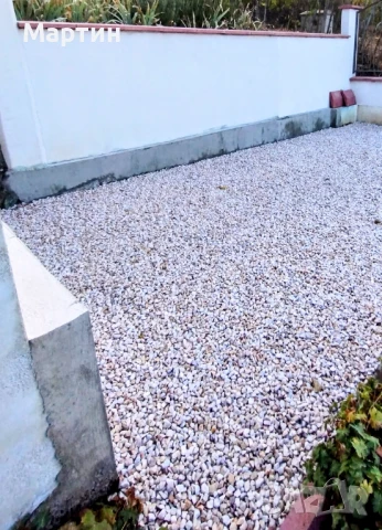 Чакъл от бял камък за украса и декорация, снимка 3 - Други - 50560163