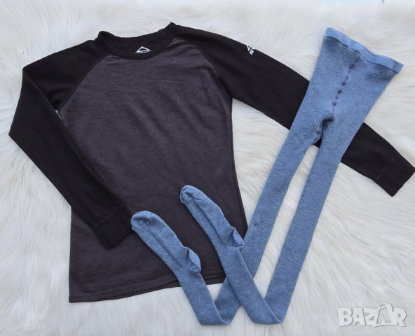 Термо бельо от вълна 10-12години , снимка 10 - Детски комплекти - 53301132