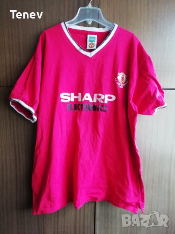 Manchester United FA Cup Winners 1983 ретро тениска фланелка Score Draw Манчестър Юнайтед XXL 2XL 