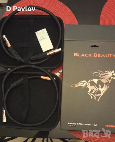 AudioQuest Black Beauty XLR 1м, снимка 3 - Аудиосистеми - 53124409