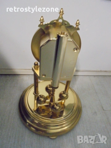 № 8444 Стар часовник - Hermle  Стар настолен германски часовник  - Hermle  , снимка 4 - Антикварни и старинни предмети - 53058749