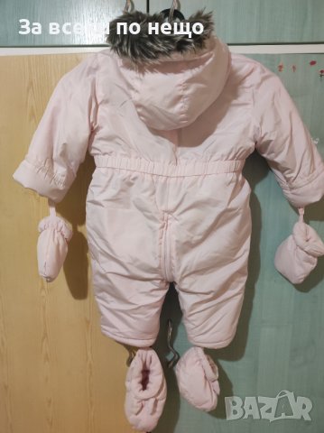 Светло розов ескимос космонавт за момиче 6-9м., снимка 2 - Бебешки ескимоси - 43096803