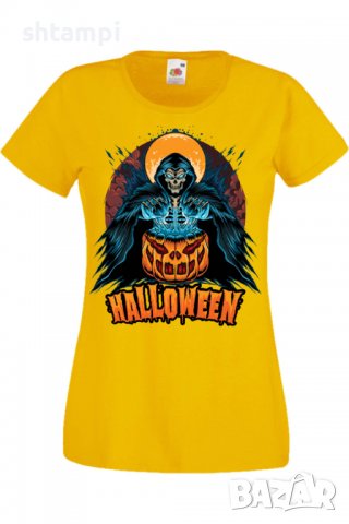 Дамска тениска Halloween 03,Halloween,Хелоуин,Празник,Забавление,Изненада,Обичаи,, снимка 9 - Тениски - 38144922