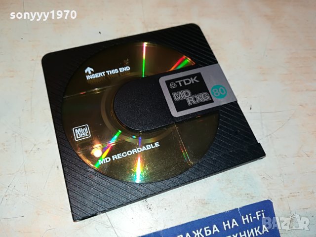 tdk md rxg 80-minidisc germany 1207211035, снимка 1 - CD дискове - 33493251