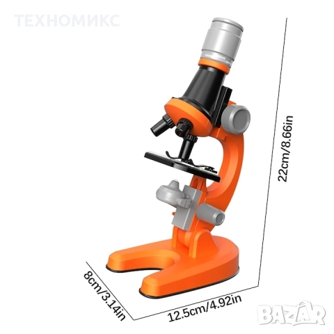 Детски научен микроскоп Scientific Microscope, снимка 4 - Образователни игри - 52257236