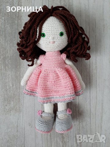 Плетена кукла 2, снимка 3 - Кукли - 32724458